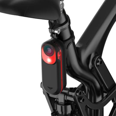 Polkupyöräteline Garmin-tutkalle takavalolla Musta Gen 1