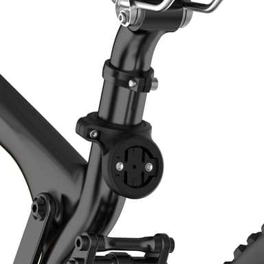 Polkupyöräteline Garmin-tutkalle takavalolla Musta Gen 1