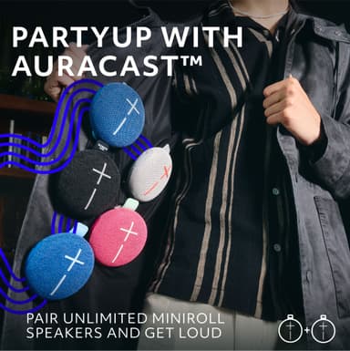 Ultimate Ears MINIROLL kannettava kaiutin (pinkki)