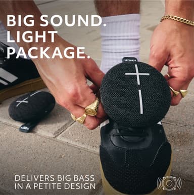 Ultimate Ears MINIROLL kannettava kaiutin (musta)