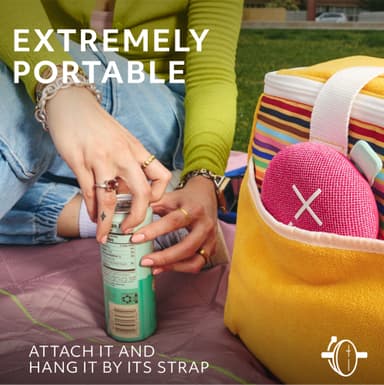 Ultimate Ears MINIROLL kannettava kaiutin (pinkki)