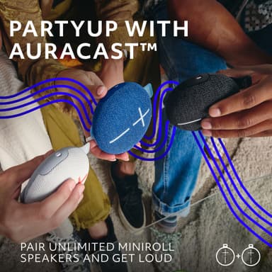Ultimate Ears MINIROLL kannettava kaiutin (sininen)