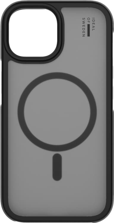 iDeal of Sweden Bumper iPhone 16e/13/14/15 suojakuori (musta)