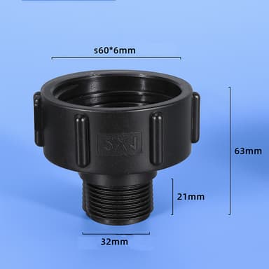 Hana-adapteri IBC-säiliöön 1 tuuma
