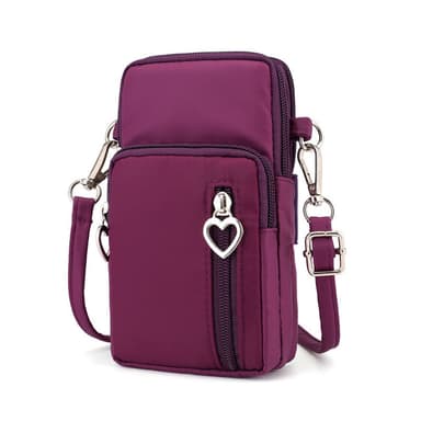 Olkalaukku kännykälle Violetti