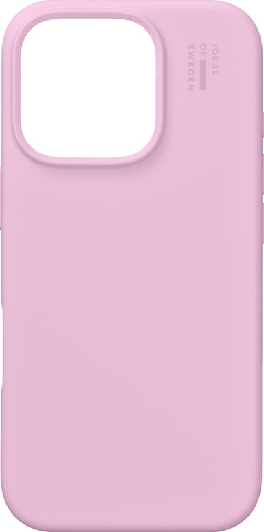 iDeal of Sweden Silicone iPhone 16 Pro suojakuori (Bubblegum Pink)