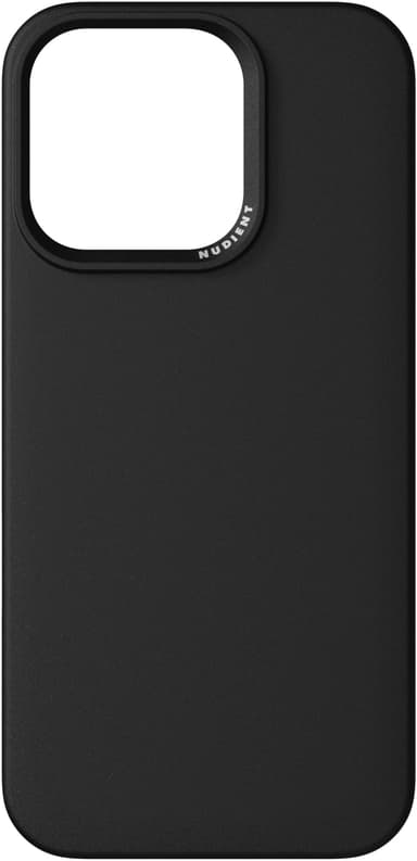 Nudient Thin v3 iPhone 16 Pro suojakuori (Ink Black)