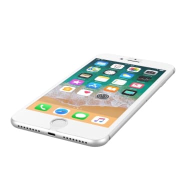iPhone 8/7/6/6S Tempered Curve valkoinen näytönsuoja