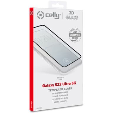 Näytönsuoja Karkaistu lasi 3D Galaxy S22 Ultra