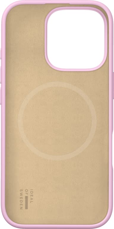 iDeal of Sweden Silicone iPhone 16 suojakuori (Bubblegum Pink)