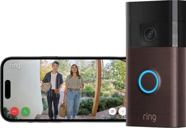 Ring Battery video-ovikello (venetsialainen pronssi)