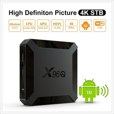 Smart TV -boksi Android 10.0 4K 2GB + 16GB