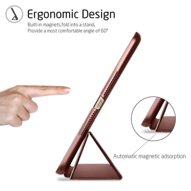 Ipad 9.7 2017 Smart Cover Case - kovamuovikuori - Ruusukulta
