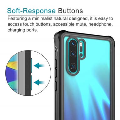 Huawei P30 Pro extra iskunkestävä kuori näytönsuojalla