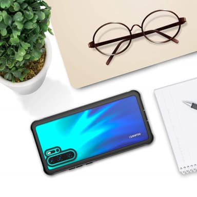 Huawei P30 Pro extra iskunkestävä kuori näytönsuojalla