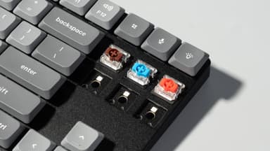Keychron K1 Max pelinäppäimistö (Gateron, Low Profile, Brown kytkimet)