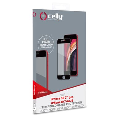 Näytönsuoja Karkaistu lasi iPhone SE 20/22 8/7