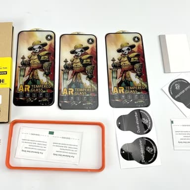 3 Pack Tempered Glass HD Anti-Fingerprint Screen Film Kit Yhteensopiva iPhonen kanssa Läpinäkyvä iPhone 14 Pro