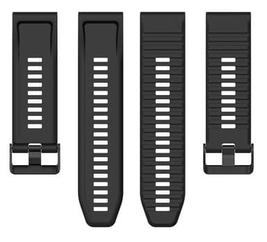 Kellon ranneke Garmin Fenix 7/6/5 musta