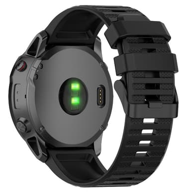 Kellon ranneke Garmin Fenix 7/6/5 musta