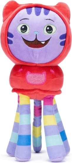 Gabby's Dollhouse Universal Gabby's Dollhouse DJ Catnip -pehmolelu, 25 cm