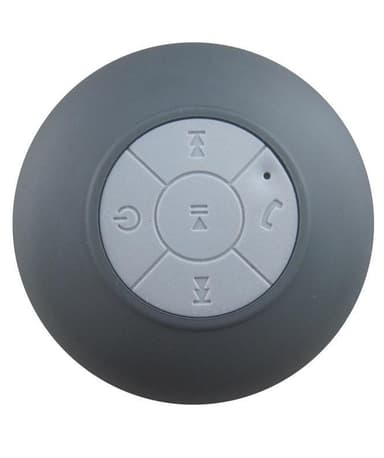 Vedenpitävä Bluetooth-kaiutin imukupilla (musta)