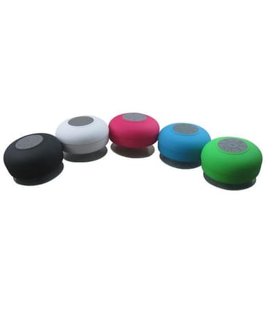 Vedenpitävä Bluetooth-kaiutin imukupilla (musta)