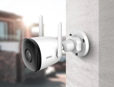 IMOU Bullet 2C -valvontakamera, jossa on sisäänrakennettu Wi-Fi-hotspotti