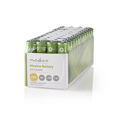 Nedis Alkaliparisto AAA | 1.5 V DC | 48 Ppl pakkaus