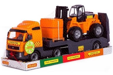 Volvo Lastbil med Gaffeltruck 750x230x345mm