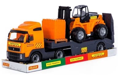 Volvo Lastbil med Gaffeltruck 750x230x345mm