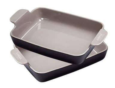 Orrefors Jernverk, Keraaminen gratiinisetti 2-pack, musta