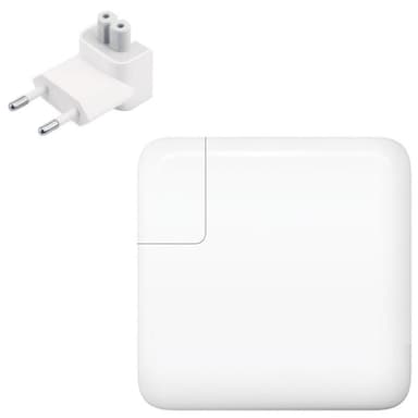 61W USB-C-virtalähde Macbook Pro 13"":lle, valkoinen