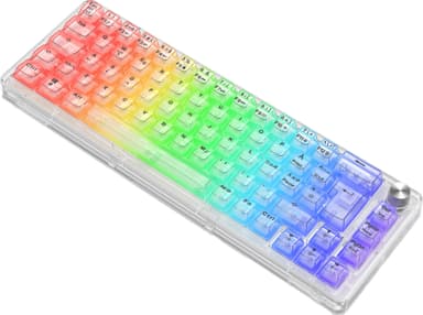NOS C450 Mini Clear65 näppäimistö (läpinäkyvä)