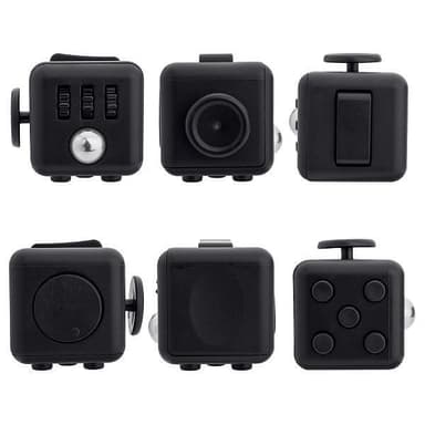 Fidget Cube, musta