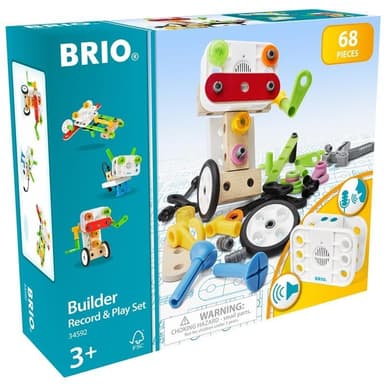 BRIO Builder 34592 - Tallenna ja toista -setti