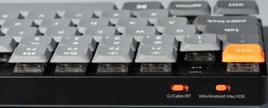 Keychron K1 Max pelinäppäimistö (Gateron, Low Profile, Brown kytkimet)