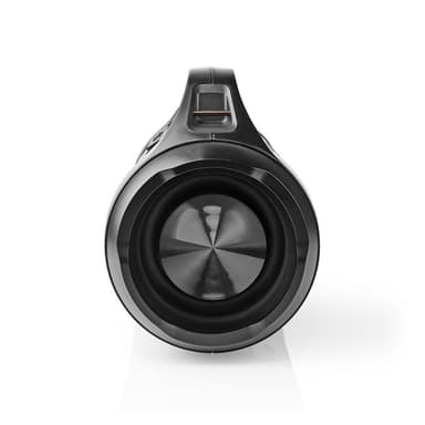 Nedis Bluetooth® Party Boombox | 6 tuntia | 2.0 | 120 W | Median toisto: AUX / Micro SD / USB | IPX5 | Linkitettävä | Kantokahva | Juhlavalot | Musta