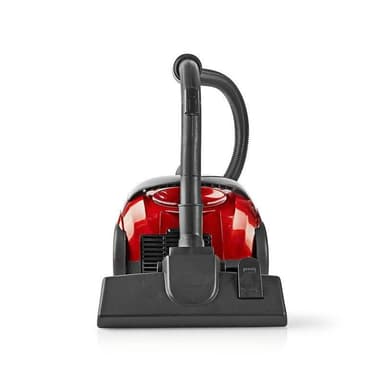 Nedis Pölynimuri | Pussillinen | 700 W | Pölykapasiteetti: 1.5 l | Yhdistelmäharja | Toimintasäde: 7 m | Hepa | Antrasiitti / Punainen