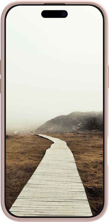Dbramante1928 Greenland Pro MagSafe iPhone 15 suojakuori (Pink Sand)