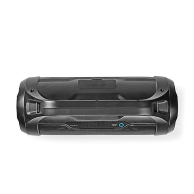 Nedis Bluetooth® Party Boombox | 6 tuntia | 2.0 | 120 W | Median toisto: AUX / Micro SD / USB | IPX5 | Linkitettävä | Kantokahva | Juhlavalot | Musta