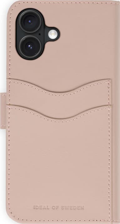 Ideal of Sweden Magnet Wallet+ iPhone 16 lompakkokotelo (pinkki)