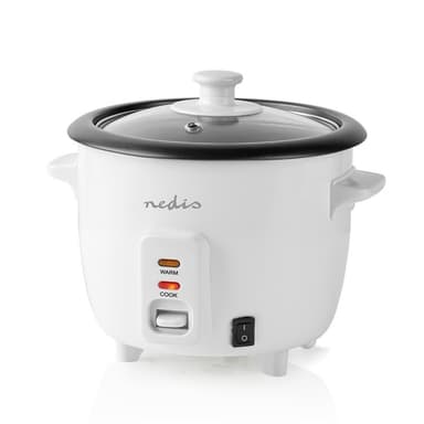 Nedis Riisinkeitin | 0.6 l | 300 W | Alumiininen höyrystin | Tarttumaton pinnoite | Irrotettava kulho | Automaattinen sammutus