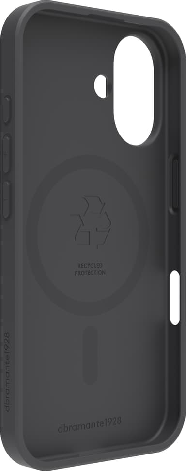 Dbramante1928 Greenland Pro MagSafe iPhone 16 suojakuori (yönmusta)