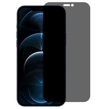 SKALO iPhone 12 Pro Yksityisyydensuojaus Näytönsuoja karkaistu lasi - Svart