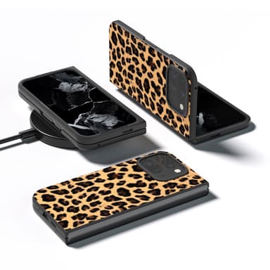 ABEEL Google Pixel 9 Pro Fold Leopardi Suojakuori - Leopard