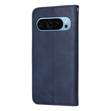 SKALO Google Pixel 9/9 Pro PU-nahkainen Lompakkokotelo - Sininen