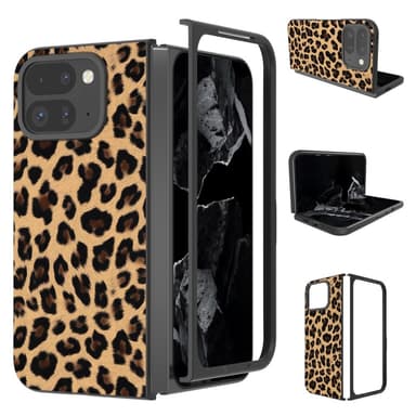 ABEEL Google Pixel 9 Pro Fold Leopardi Suojakuori - Leopard