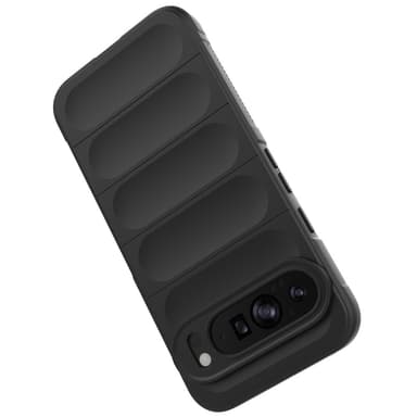 SKALO Google Pixel 9 Pro XL Rugged Bumpers TPU-suojakuori - Musta