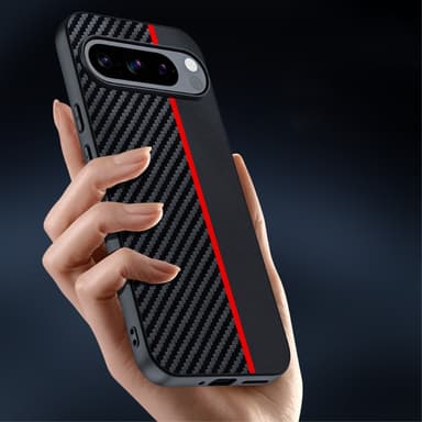 SKALO Google Pixel 9/9 Pro Carbon Fiber Hybrid Suojakuori